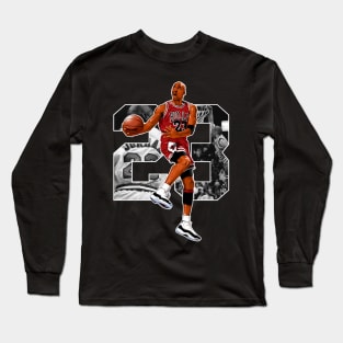 Michael Jordan Basketball Legend Long Sleeve T-Shirt